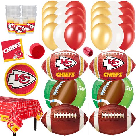 chiefs party ideas